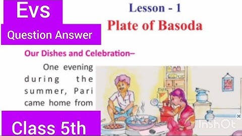 Plate Of Basoda || Class 5th Lesson 1 || Question Answer|| RBSE book part 3 || our surrounding