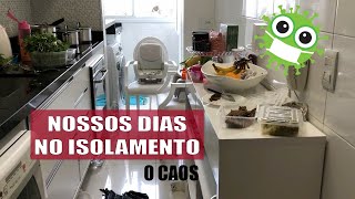 😷 VLOG NOSSOS DIAS NO ISOLAMENTO - PARTE 1