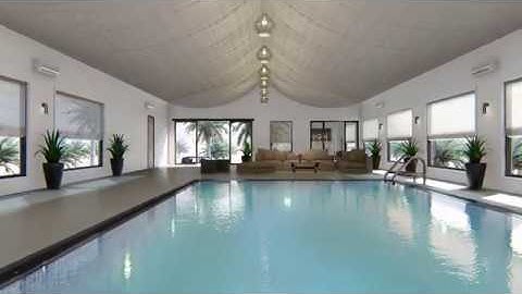 LUMION 8 | INDOOR POOL ANIMATION | WALK THROUGH