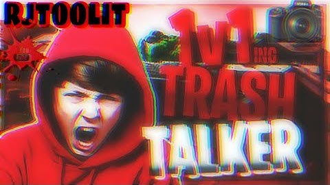 (1v1 fortnite vs trash talker part 2)