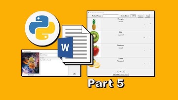 Python TkInter 🇬🇧 🇺🇸 Stock Manager  Bonus 4 [Part 5 of 11] #AT_TkInter_StockManager_EN