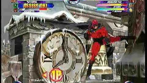 MvC2 Online (360): Hell (MSDoom) vs Brett (MST) 4 .:2.17.10:.