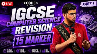 PAPER 2 - 15 MARKER SESSION 2 - MAY JUNE 23 P22 | IGCSE O LEVEL COMPUTER SCIENCE