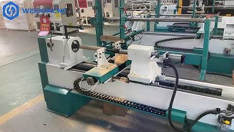 High speed Auto feeding cnc wood lathe machine