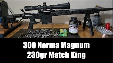300 Norma Magnum, 230gr Matchking
