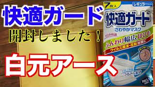 白元アース「快適ガードさわやかマスク」初購入〜開封してみた