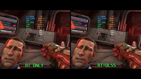 RTX 3090 Doom Eternal Ray Tracing / DLSS Quality  Benchmark 3840x1600 Max settings