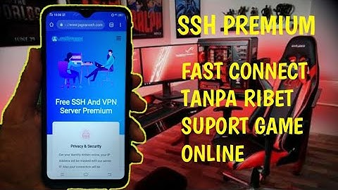 Cara Buat Akun SHH Premium Gratis | Super Fast dan Suport Game Online