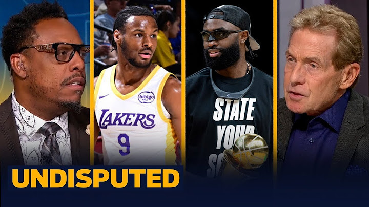 Jaylen Brown appeared to say "I don't think Bronny is a pro" at Summer League game | UNDISPUTED