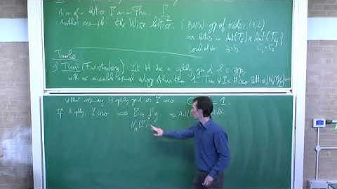 Prof. Pierre-Emmanuel Caprace | Exotic lattices and simple locally compact groups