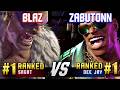 SF6 ▰ BLAZ (#1 Ranked Sagat) vs ZABUTONN (#1 Ranked Dee Jay) ▰ High Level Gameplay