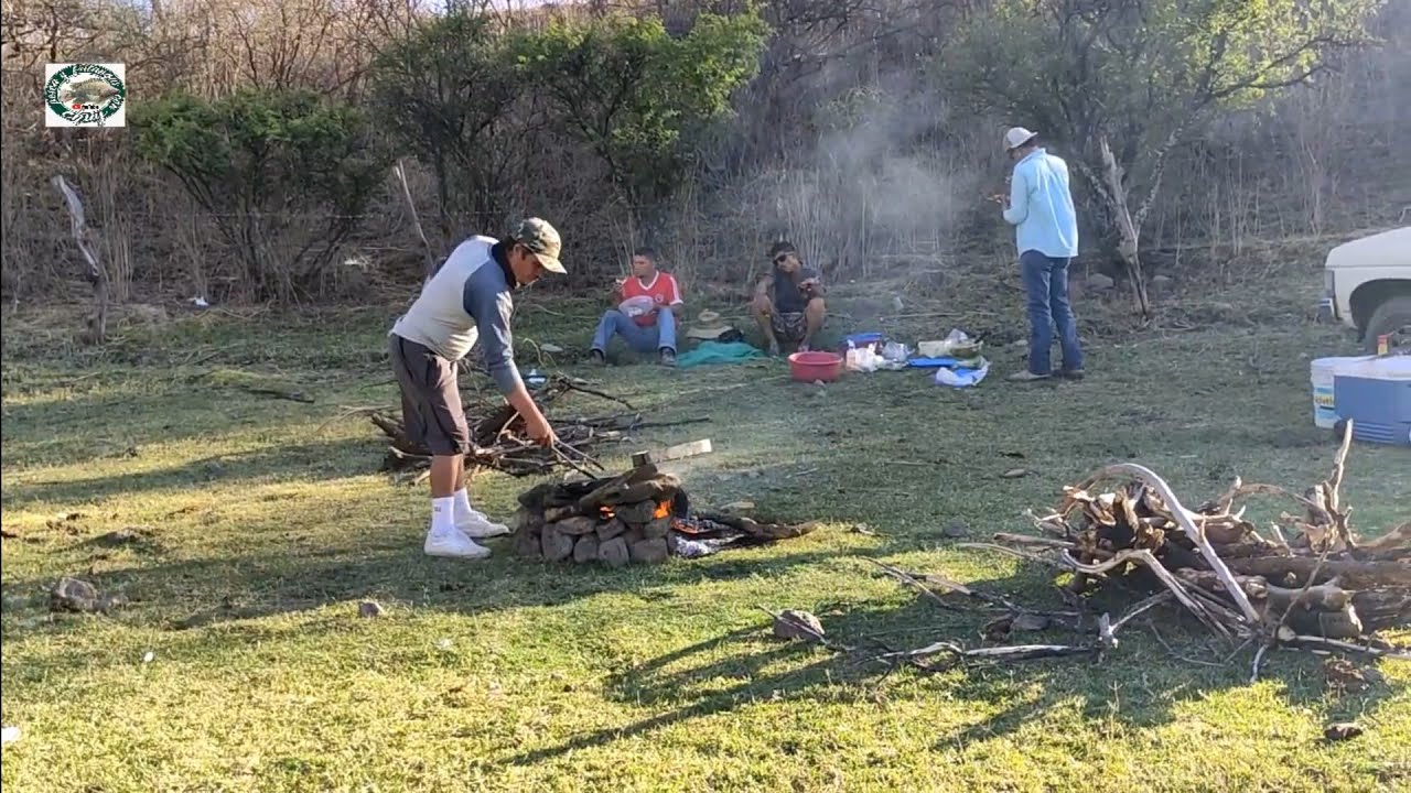 fritangona y pesca patrocinada por pescando con milo y saludos varios en Calvillo