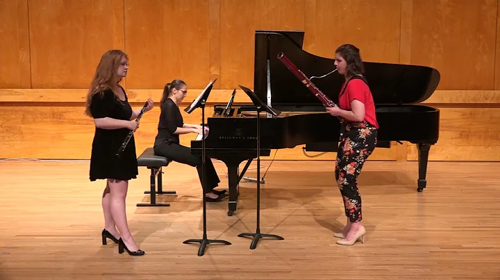 Bridget Piccirilli, bassoon, performs Trio for Obo...