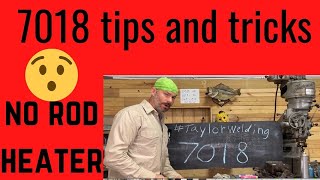 How to Weld 7018 welding rod tips and tricks.