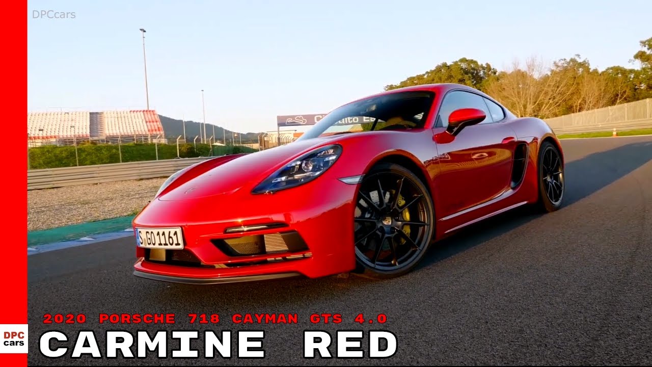2020 Porsche 718 Cayman Gts 4.0 - Carmine Red - Youtube