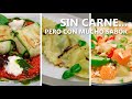 3 RECETAS VEGETARIANAS PARA TRIUNFAR POR TODO LO ALTO