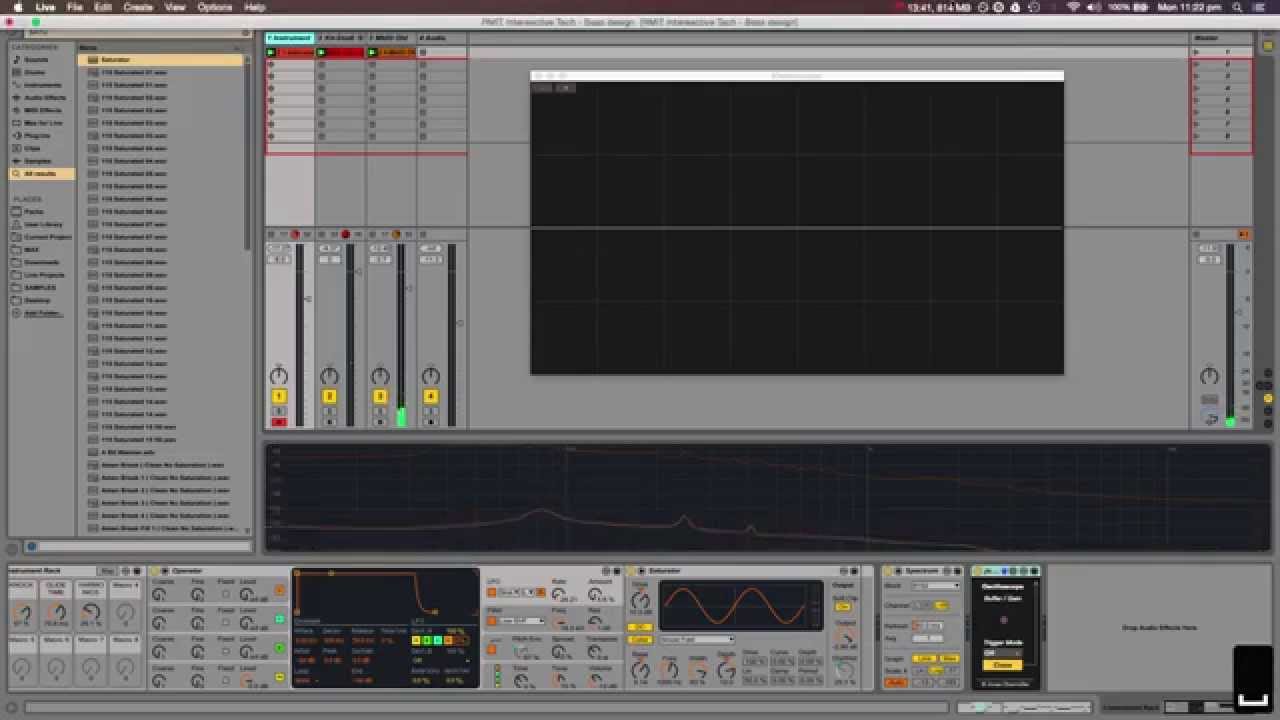 Ableton Live - Sub Bass Sound Design and Tweaks - YouTube