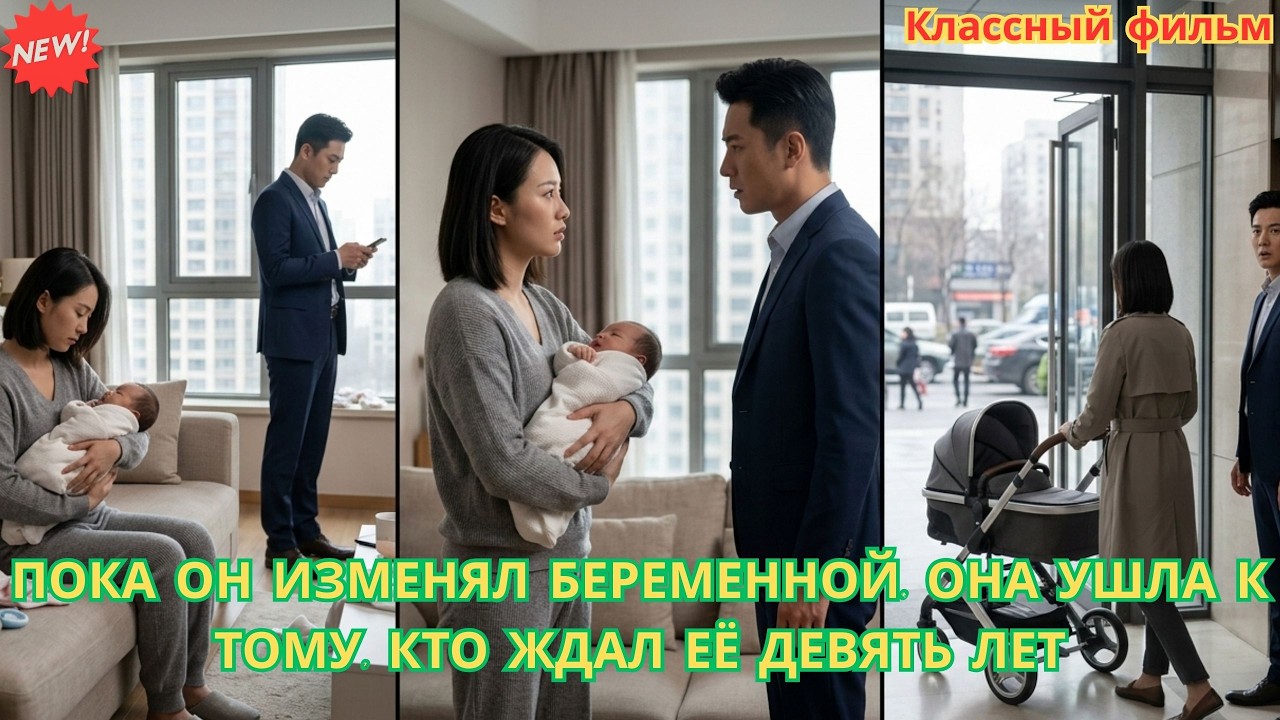 Пока он изменял беременной,она ушла к тому, кто ждал её девять лет #драма #дорама #романтика #любовь