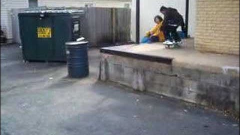 faraz fakie 180 loading dock