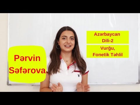 Video: Vurğu Haradadır