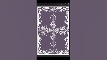 G012 | Quadrant Symmetry Pattern #digitaldrawing #procreatedigitalart  #procreate