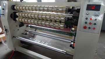 XMY008 Full Set BOPP Tape Slitting Machine