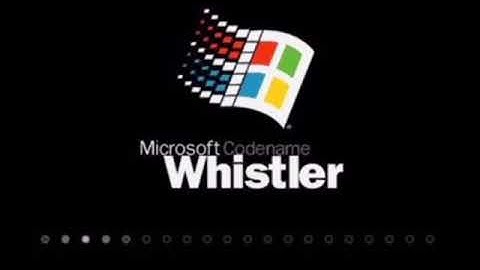 Microsoft Codename Whistler Startup And Shutdown Slowed Down x4