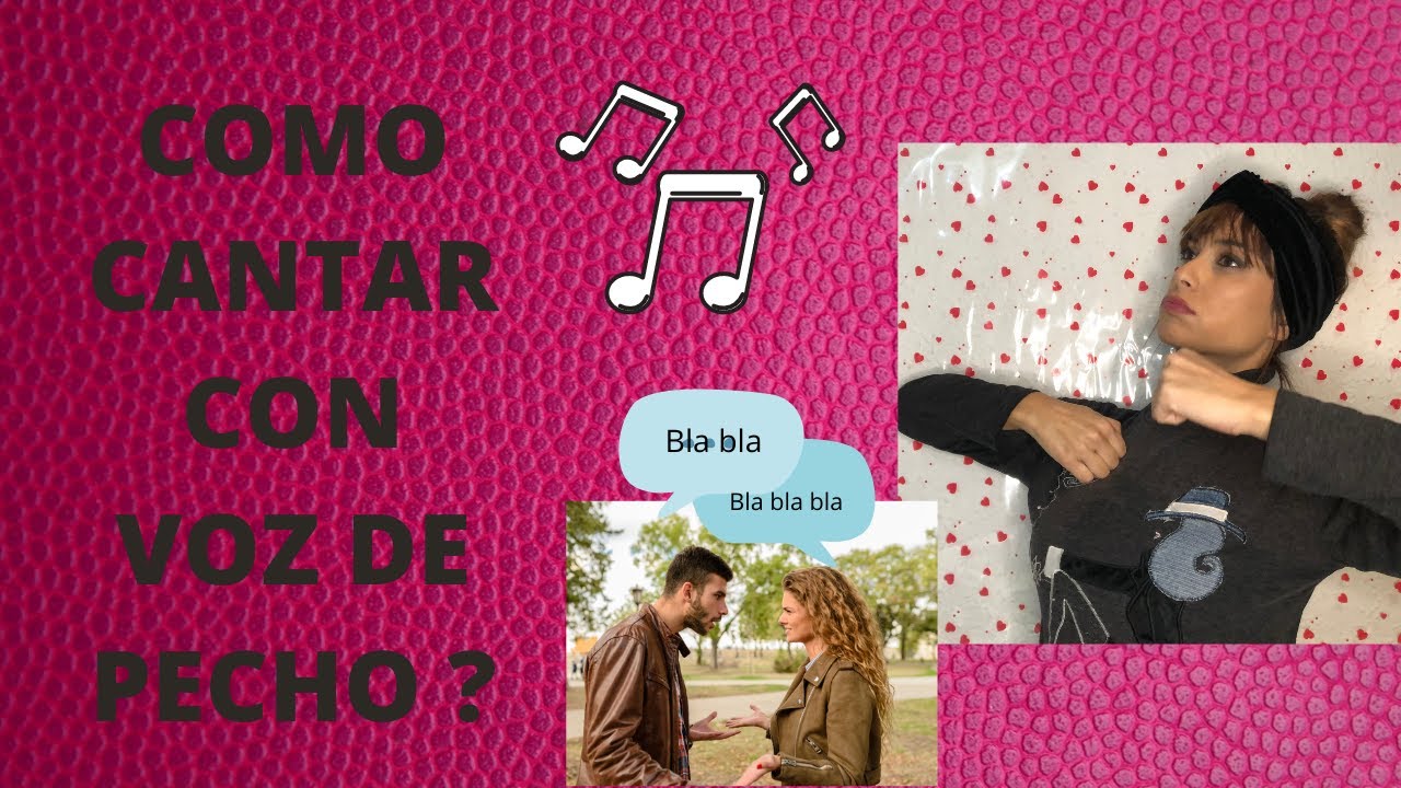 COMO CANTAR CON VOZ DE PECHO. ( Notas graves y medios). Clases de canto ...