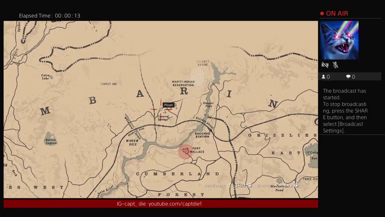 CAPT_DIE's Red Dead Redemption 2:  Jack Hall Gang Treasure Map 3rd location