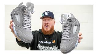 Are The Jordan 5 Wolf Grey Sneakers Worth The Hype? (You Tell Me...)