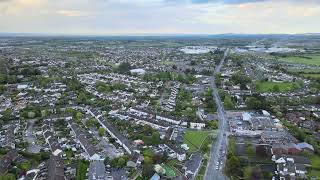 Naas City From Sky Ireland