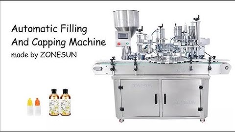 How To Use ZS-AFC4 Full Automatic Filling And Capping Machine