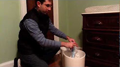 How To Empty And Change The Diaper Genie II Elite