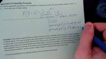 Section 6.3 Notes Video 3 (Geometric Random Variable)