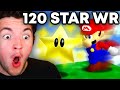 Simply reacts to the new 120 star world record speedrun by weegee