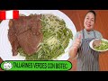 TALLARINES VERDES | TALLARINES VERDES CON BISTEC | COMIDA PERUANA