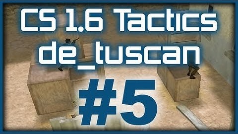 CS 1.6 Tactics #5 ESC Gaming de_tuscan pistol round (CT Side)