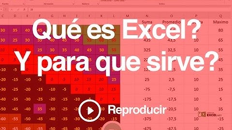 Aprende Excel - ¿Qué es y Para qué sirve Excel?