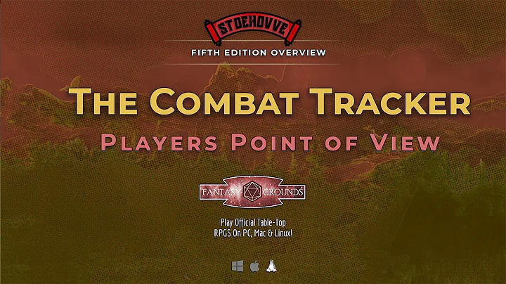 FGU | Combat Tracker - Player's Point of View | 5e | Fantasy Grounds Unity