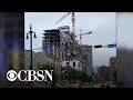 Hard Rock Hotel collapse site in New Orleans - YouTube