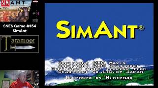 SNES Game 154 - Taramoor plays Sim Ant - Scenario 3 #retrogaming #snes #nintendo #simant