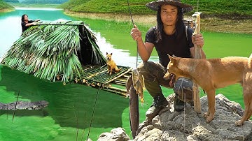 3 Years Solo Survival: Build 40 Survival Shelters, Wild Foraging, Fishing, Catch and Cook