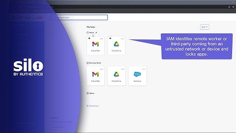 BYOD secure access to critical applications