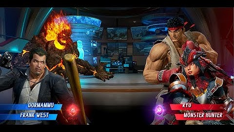DORMAMMU & FRANK WEST VS RYU & MONSTER HUNTER