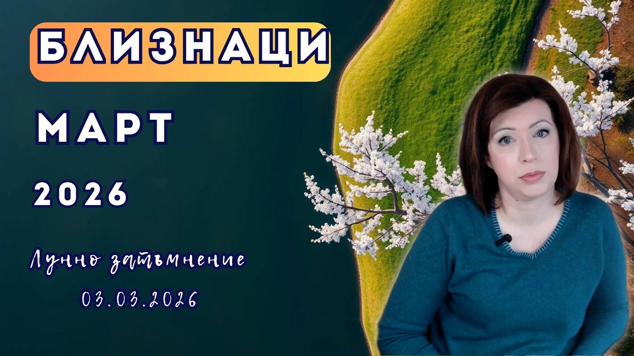 💥БЛИЗНАЦИ💫 МАРТ 2026💫 Месечен хороскоп💫  Лунно затъмнение 3 март 2026 в Дева.
