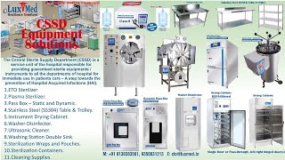 Hospital CSSD Equipment - LuxMed® Installation and CSSD Employee Training