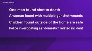 Suffolk police investigating murder-suicide incident from Monday
