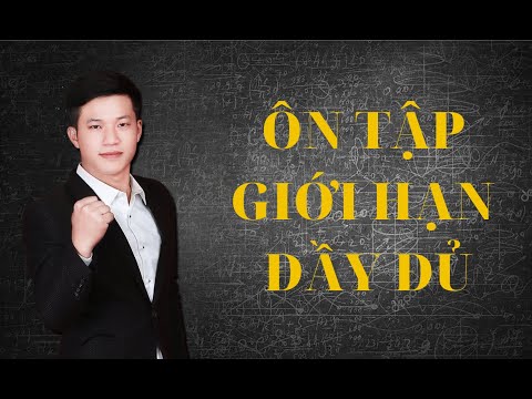 ÔN TẬP GIỚI HẠN ĐẦY ĐỦ - LỚP 11 - THẦY PHẠM TUẤN