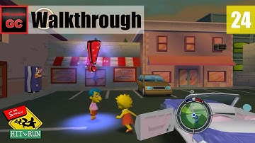 The Simpson: Hit & Run [#24] - Level 3 Mission 2: Clueless || Walkthrough