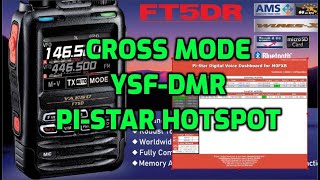 YAESU FT5D-CROSS MODE -YSF TO DMR -PI-STAR JUMBO HOTSPOT MMDVM screenshot 3